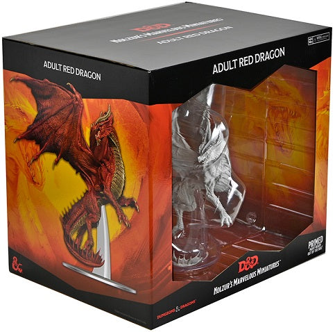 D&D Unpainted Minis Adult Red Dragon