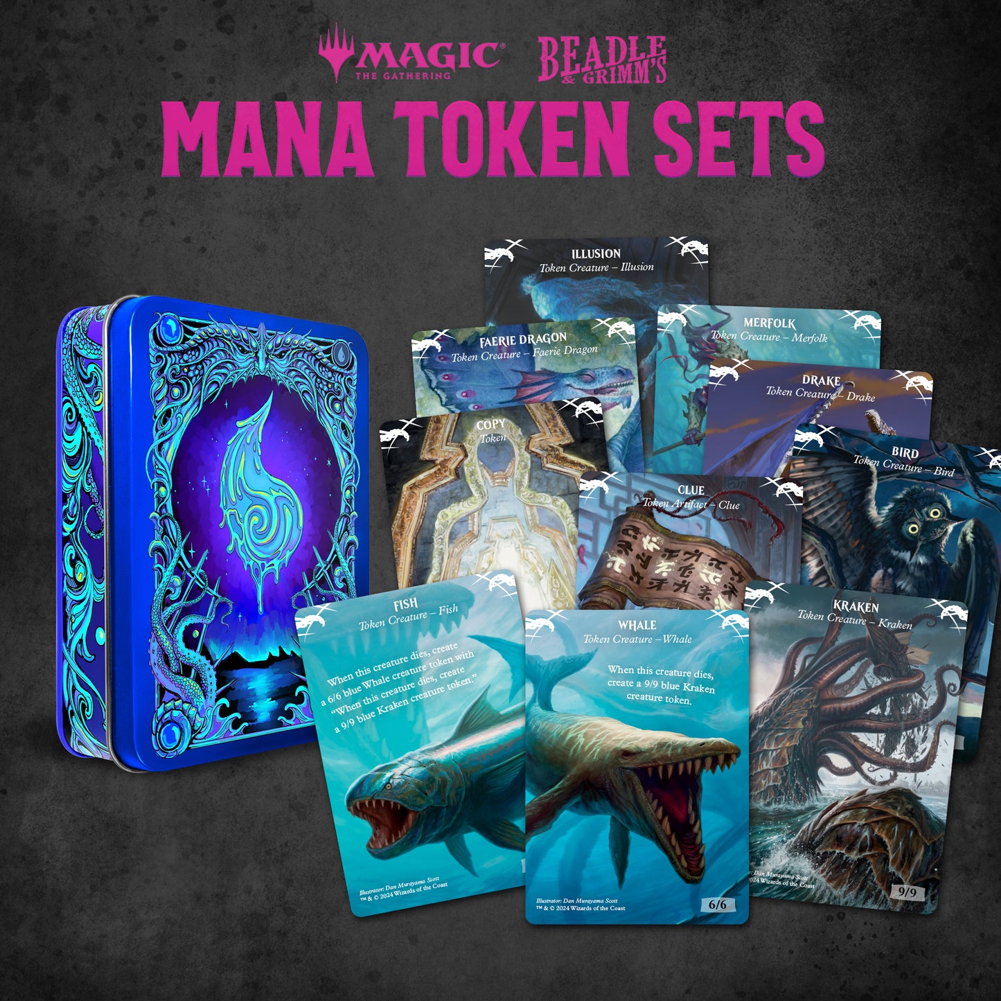 Beadle & Grimm’s Mana Token Set - Blue