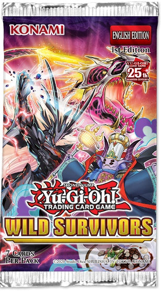 YuGiOh: Wild Survivors Booster Pack