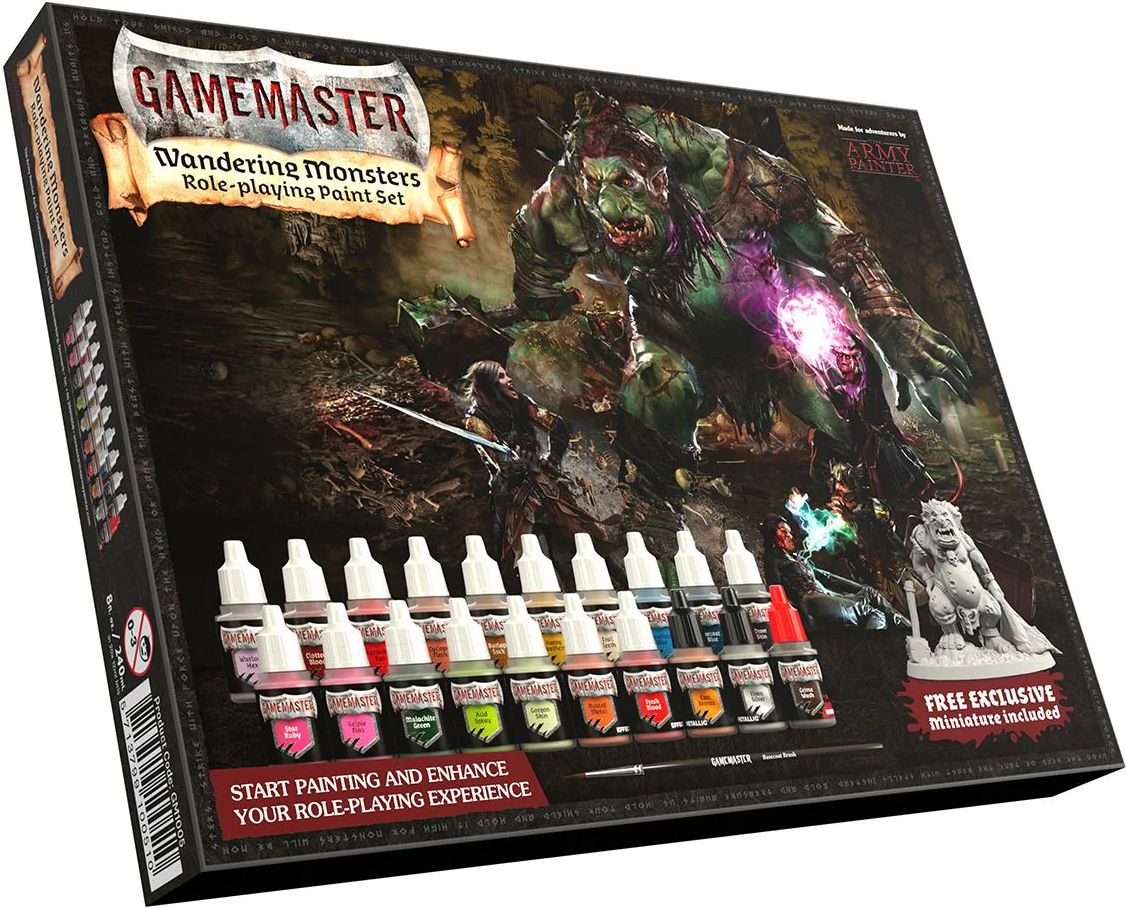 Gamemaster Wandering Monsters Starter Role-Playing Paint Set