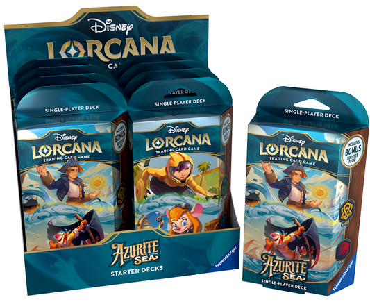 Disney Lorcana: Azurite Sea Starter Deck