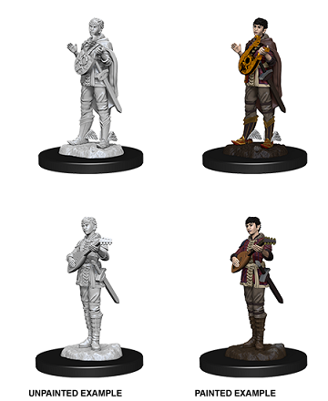 D&D Unpainted Minis: Wave 7: Female Half-Elf Bard