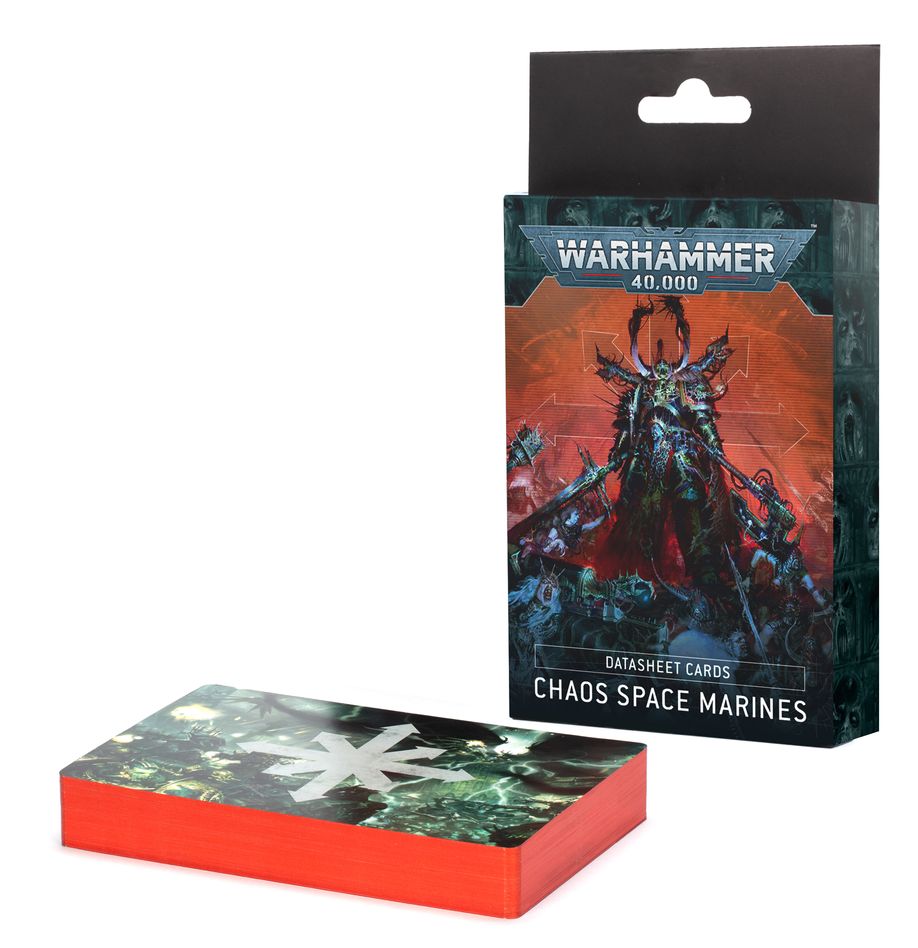 Datasheet Cards: Chaos Space Marines (New 2024)