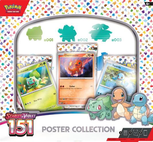 Pokémon SV3.5 151 Poster Bundle