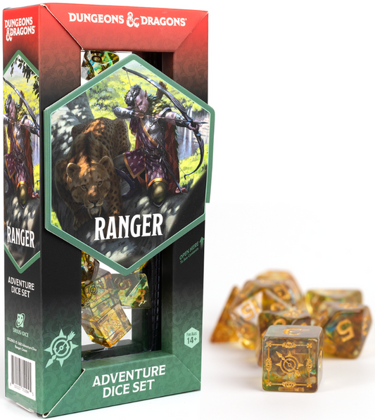 DND Adventure Dice Ranger: Green /  Multi