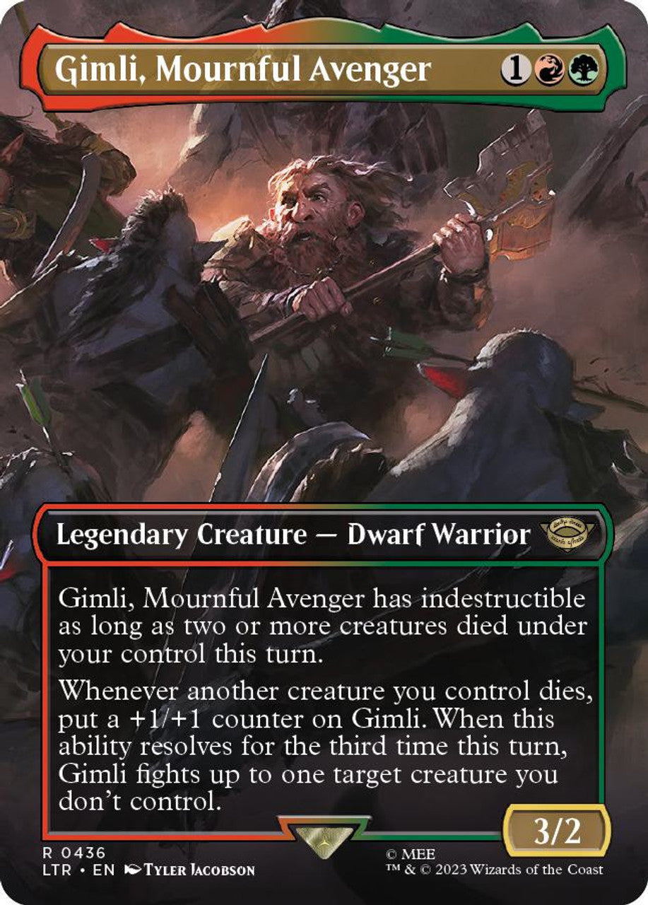 Gimli, Mournful Avenger