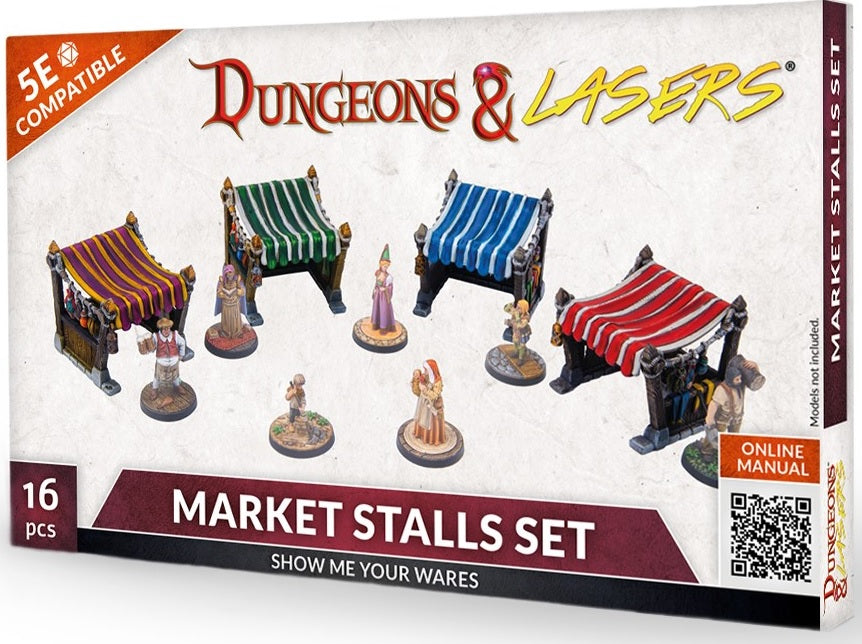 Dungeons and Lasers: Market Stalls Set