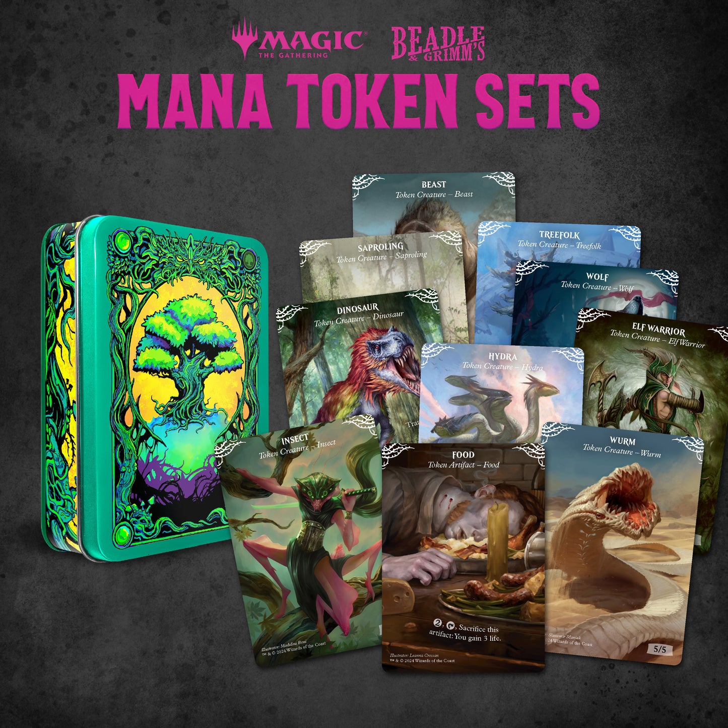 Beadle & Grimm’s Mana Token Set - Green