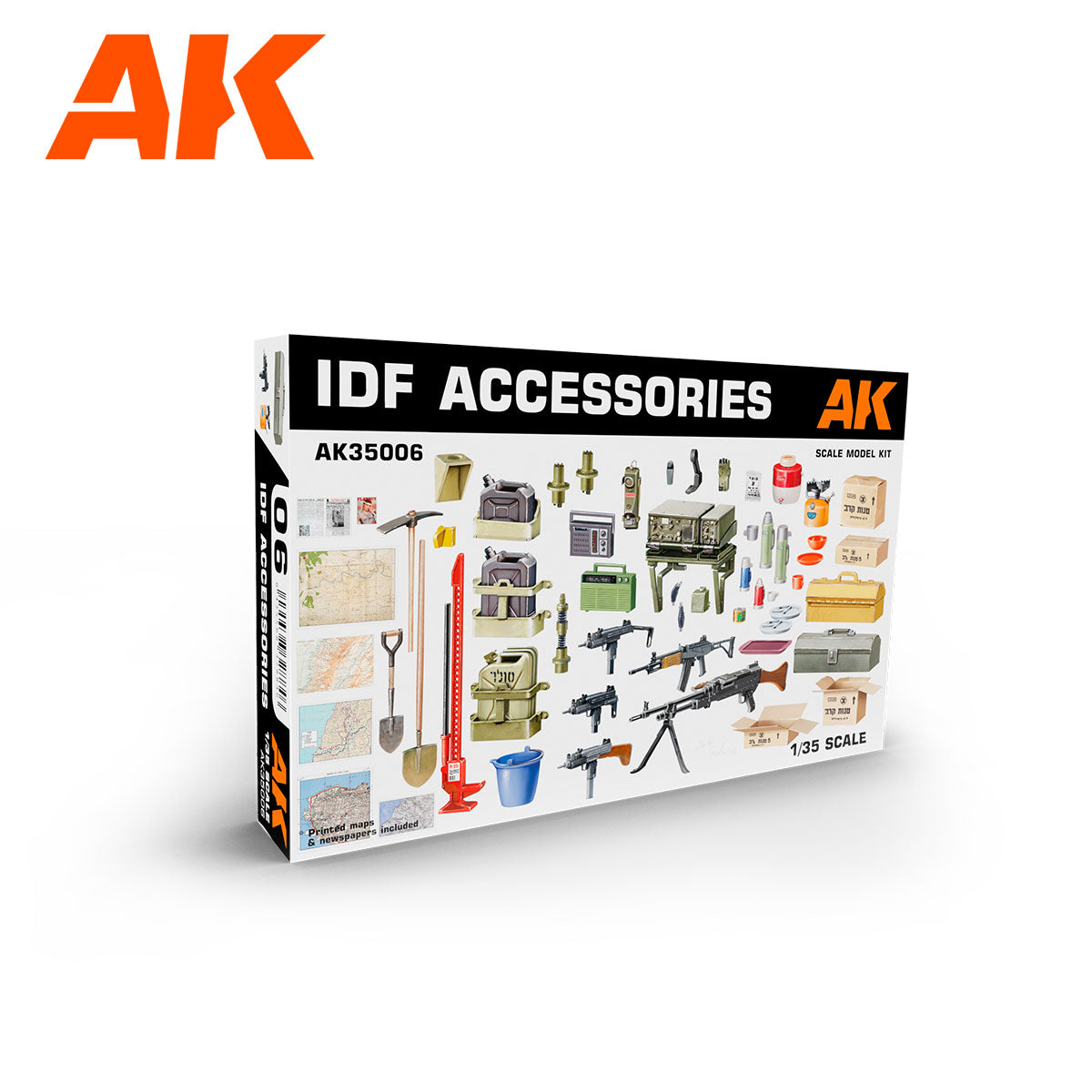 AK Interactive 1/35 IDF Accessories