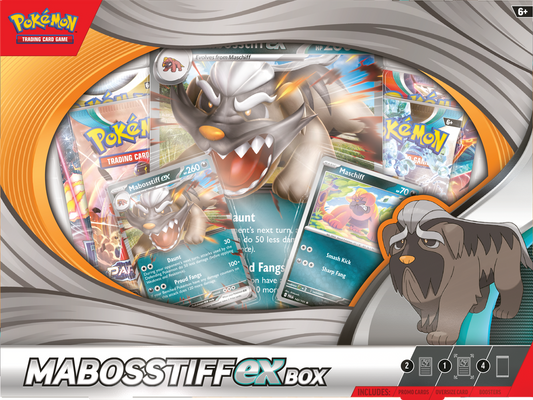 Pokémon- Mabosstiff Ex Box