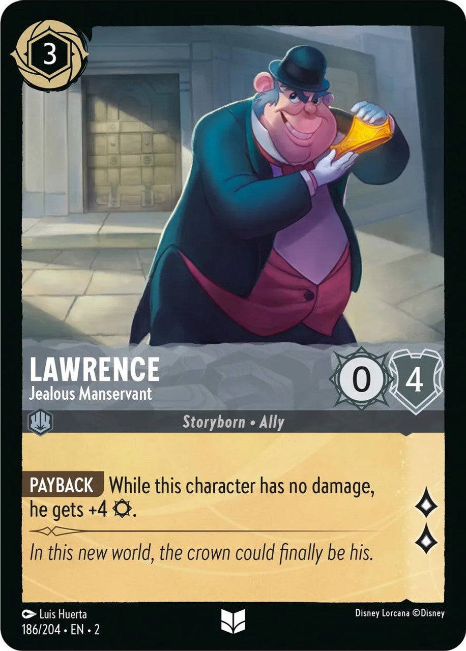 Lawrence, Jealous Manservant (Cold Foil)