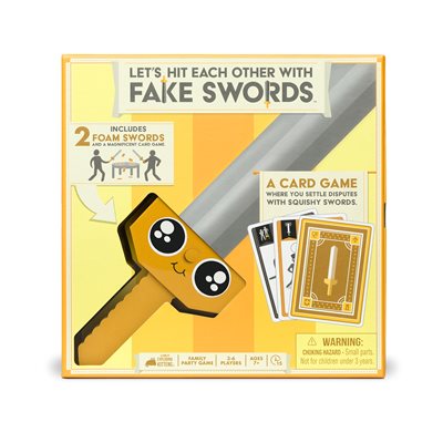 Let Us Hit Each Other With Fake Swords