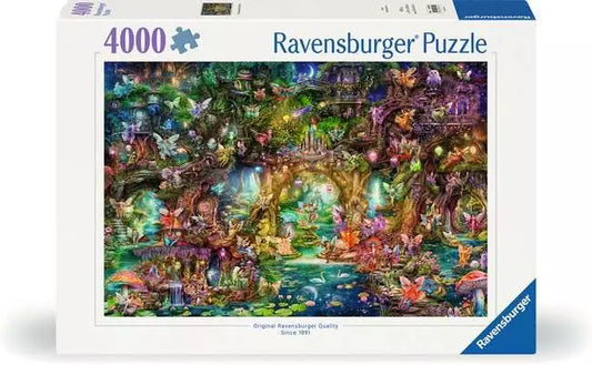 Hidden World of Fairies- 4000pc puzzle