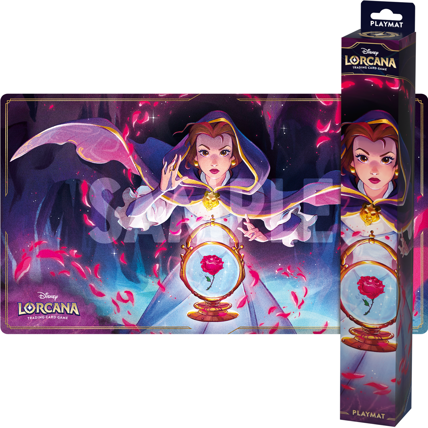 Disney Lorcana: Neoprene Mat Set 5: Belle- Blooming Mystic