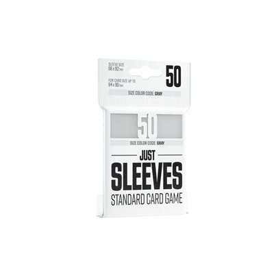 Just Sleeves: Standard Card Game White Sleeves (50)