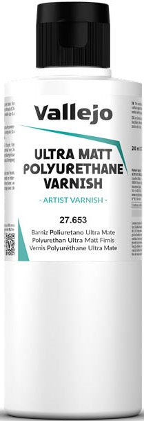 Vallejo: Ultra Matt Polyurethane Varnish (200ml)