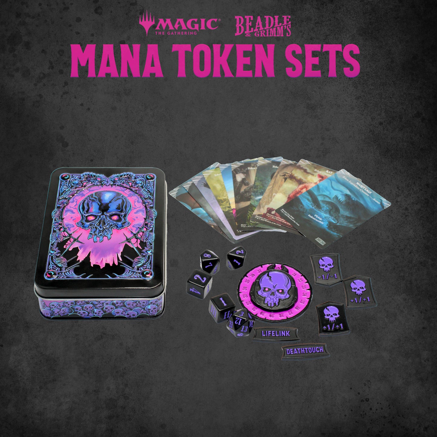 Beadle & Grimm’s Mana Token Set - Black