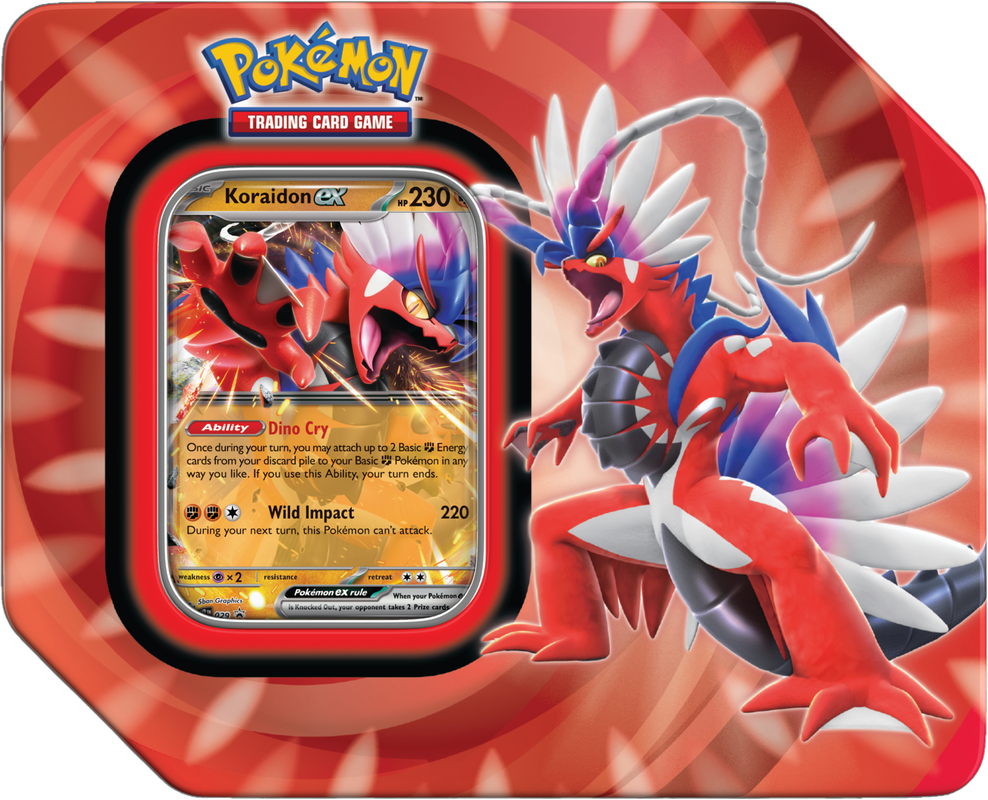 Pokemon- Paldea Legends Tin