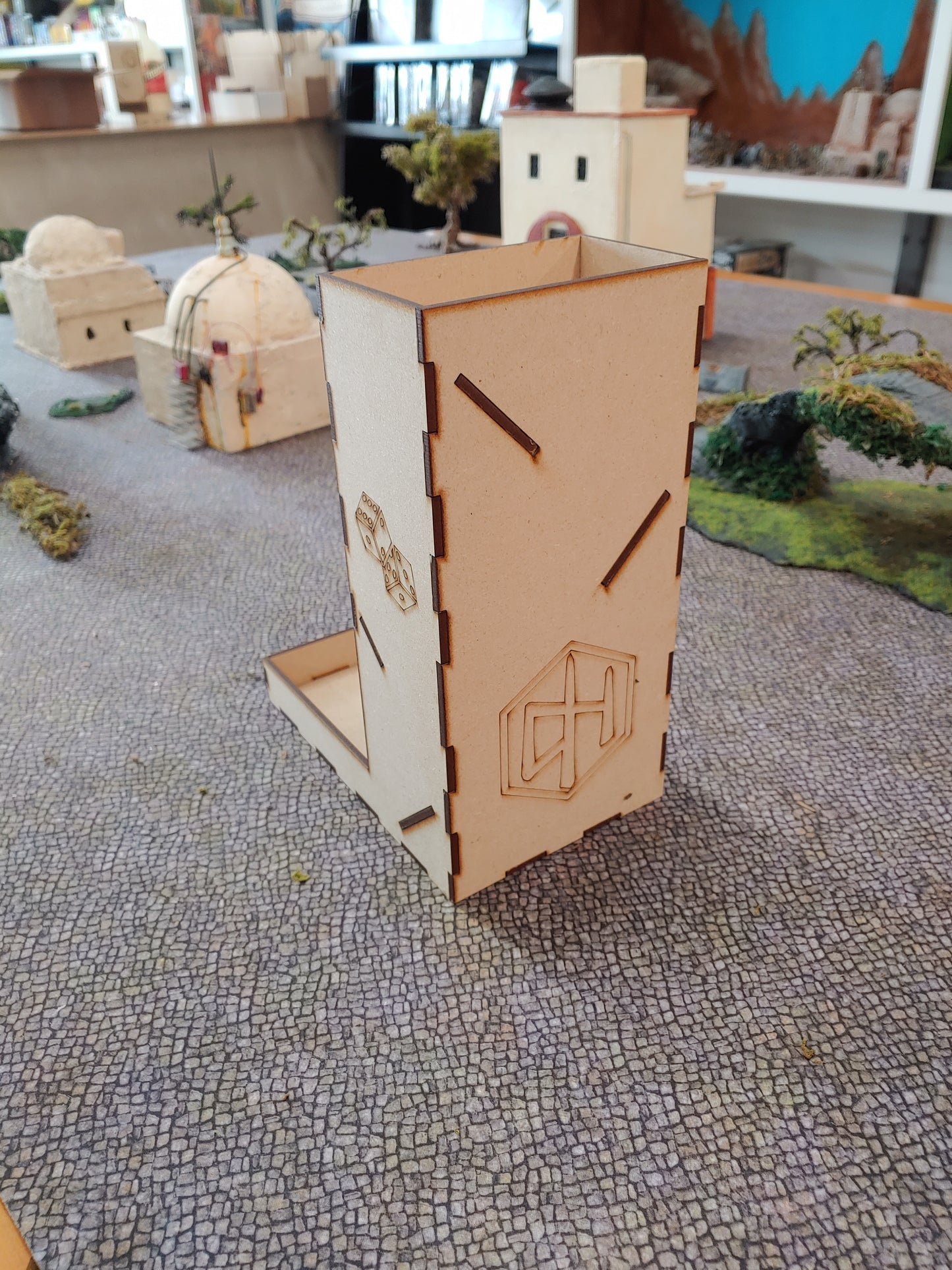 Dice Tower- MDF- Standard