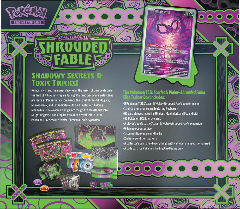 Pokemon SV6.5 Shrouded Fable Elite Trainer Box