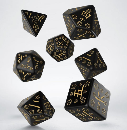 Japanese Dice Set - Deep Night Firefly