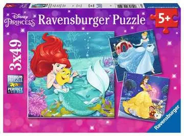 Princesses Adventure - 3x49 pc puzzles