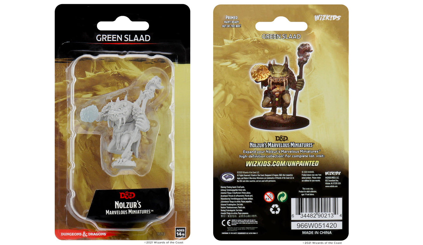 D&D Unpainted Minis: Wave 11: Green Slaad