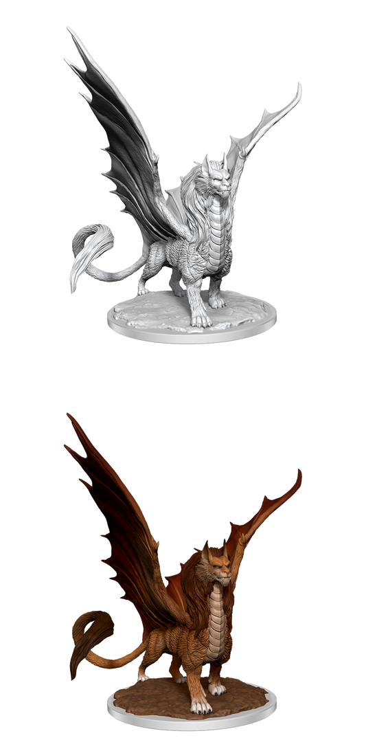 D&D Unpainted Minis WV17 Dragonne