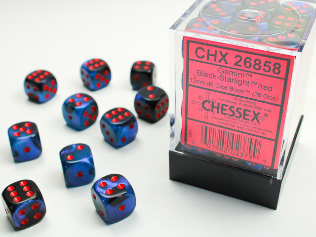 Gemini: 36D6 Black-Starlight/Red