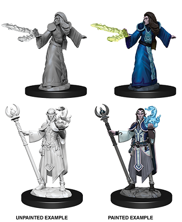 D&D Unpainted Miniatures: Wave 9: Elf Male Wizard