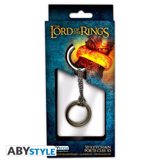 Lord of the Rings 3D Keychain- The One Ring