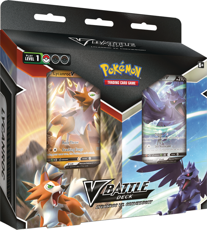 Pokémon TCG: V Battle Decks: Corvinight vs Lycanroc