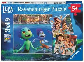 Luca's Adventure's - 3x49 pc puzzles