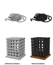 WizKids Unpainted Minis Wave 6: Cage and Chains