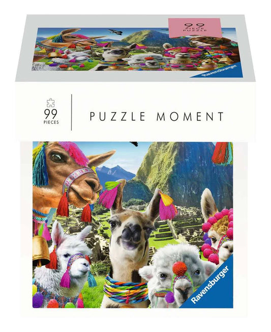 Puzzle Moment- Llamas 99pc