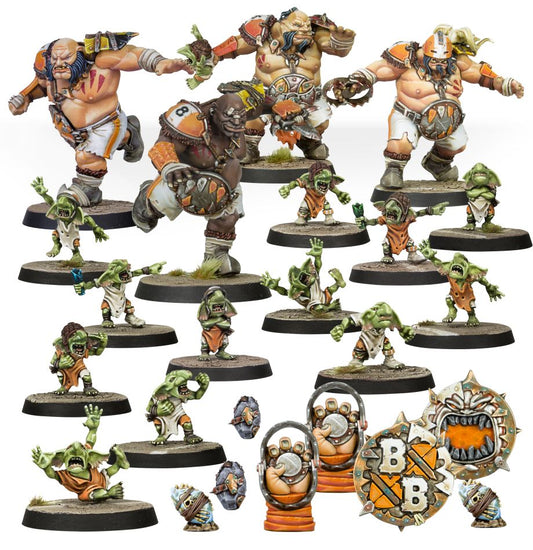 Ogre Blood Bowl Team: Fire Mountain Gut-Busters