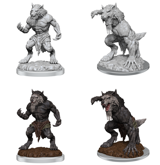 CR Unpainted Minis: Wave 3: Fey Werewolves