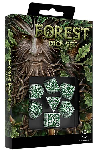 Forest Dice Set - Tundra