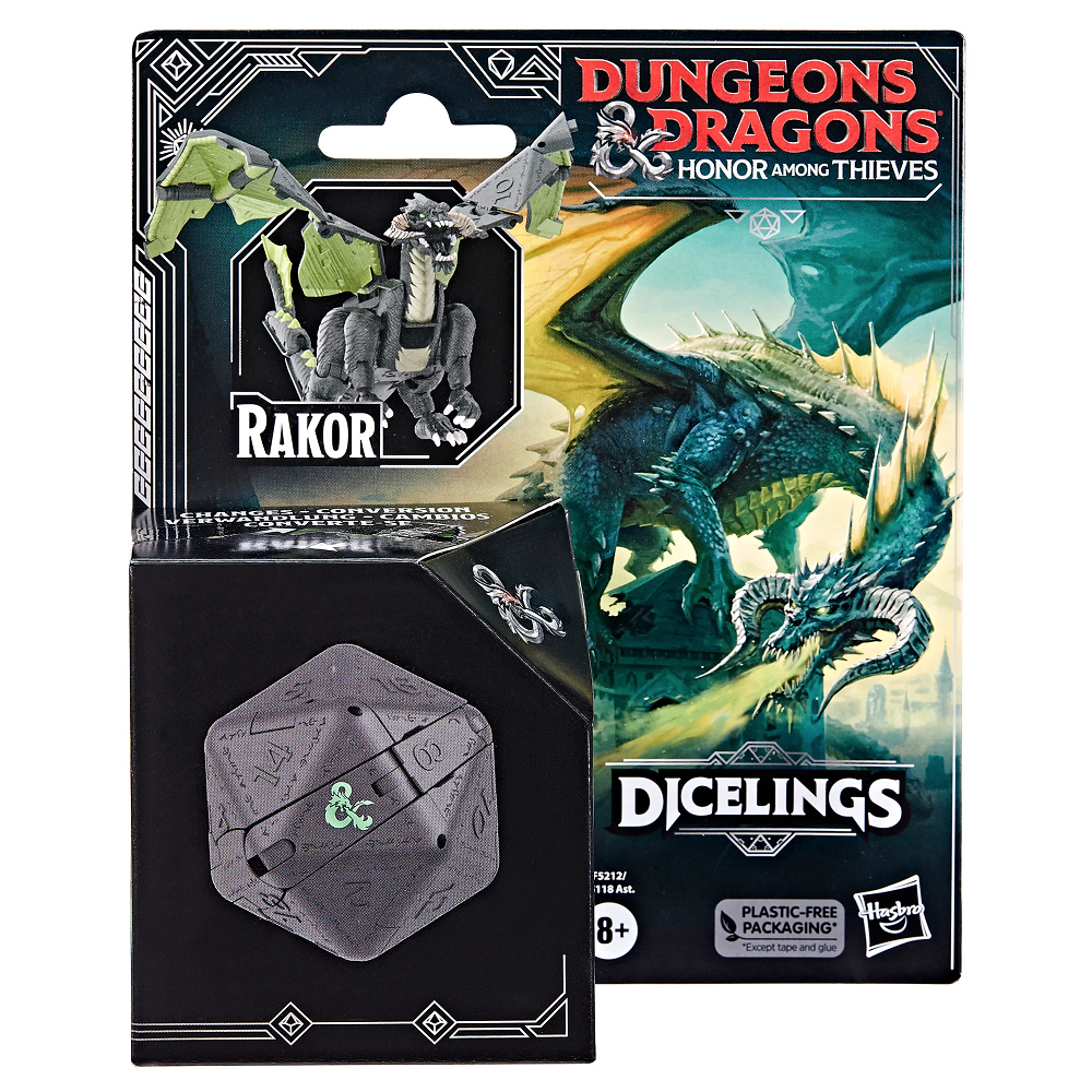 D&D Honor Among Thieves Dicelings- Black Dragon