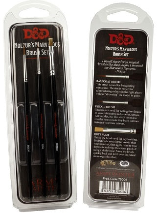 DND Nolzur's Marvelous Brush Set (5)