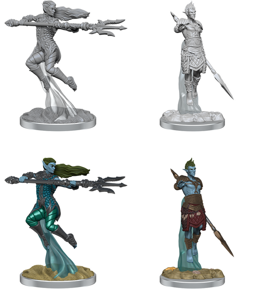 D&D Unpainted Minis: Wave 20: Sea Elf Fighters