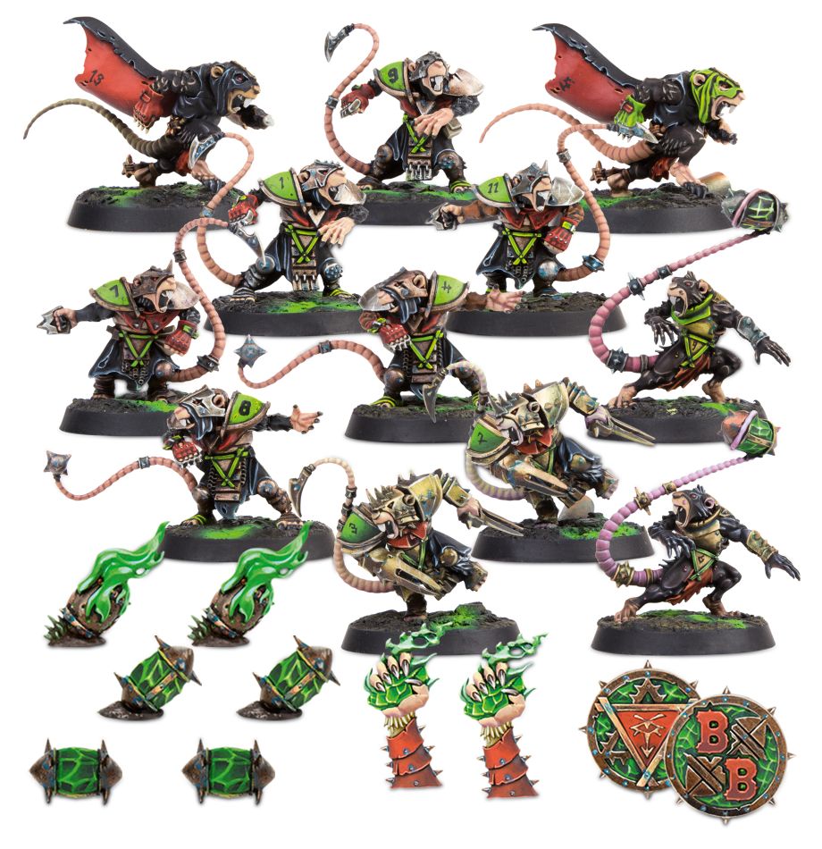 Skaven Blood Bowl Team: Skavenblight Scramblers