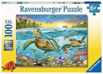 Swim With Sea Turtles- 100pc puzzle XXL