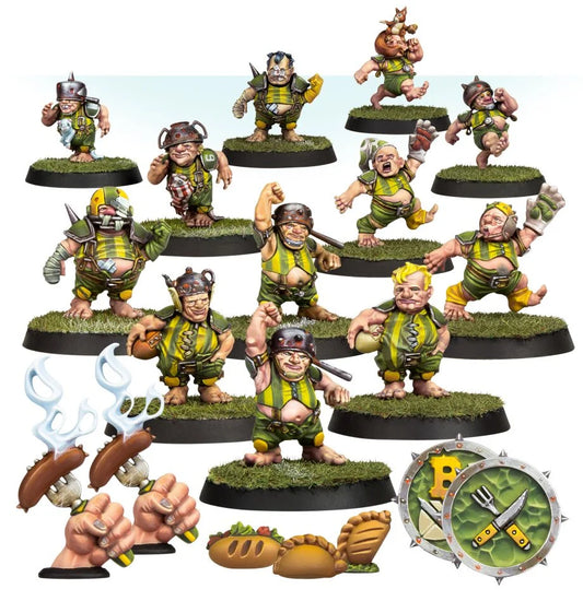 Halfling Blood Bowl Team: Greenfield Grasshuggers