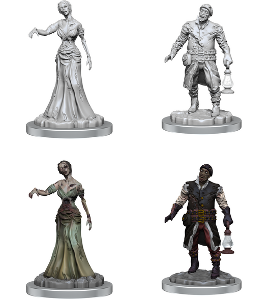 Wizkids Unpainted Minis: Wave 18: Zombies