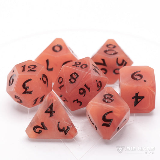 Die Hard Dice: 7pc Avalore Talisman Holly