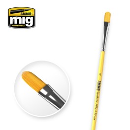 Ammo Mig Synthetic Filbert Brush- 6