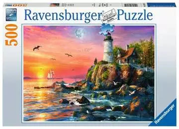 Lighthouse at Sunset- 500pc puzzle