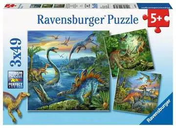 Dinosaur Fascination - 3x49 pc puzzles