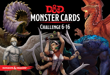 D&D Monster Cards: Challenge 6-16